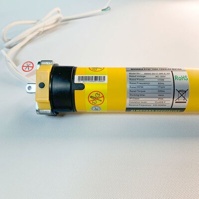 120V Waterproof Motor with Obstruction Stop Function and IP65 Rating for Outdoor Use