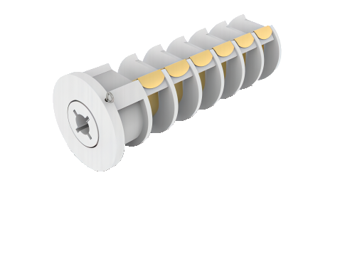 38mm Manual Cordless Spring System for Zebra Blinds with Flat Steel Spring