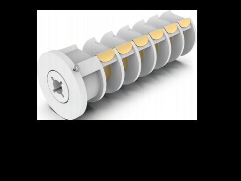 A38mm Manual Cordless Spring System for Zebra Blinds with Flat Steel Spring