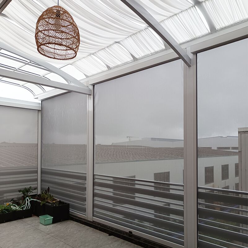 100 Series Manual Operation Zipper Roller Blind with No Power Supply Required and 20,000 Push-Pull Cycles