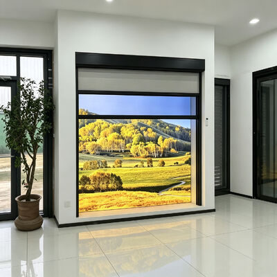 Double-Layer Zipper Track Roller Blind, Custom Fabric Combinations